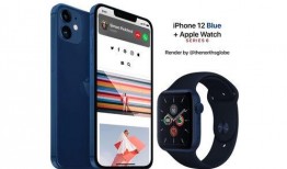 苹果最新爆料蓝色壁纸